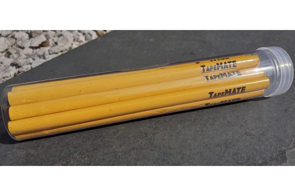 Trade Tube 12x HB oval carpenters pencils