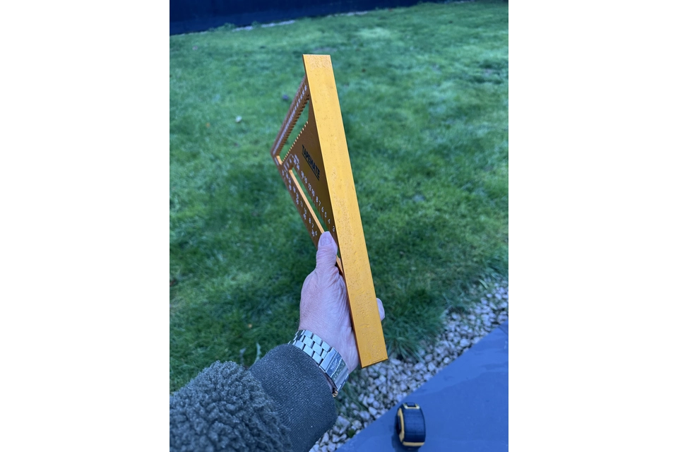 TAPEMATE 12” (300m) RAFTER SQUARE/speed square