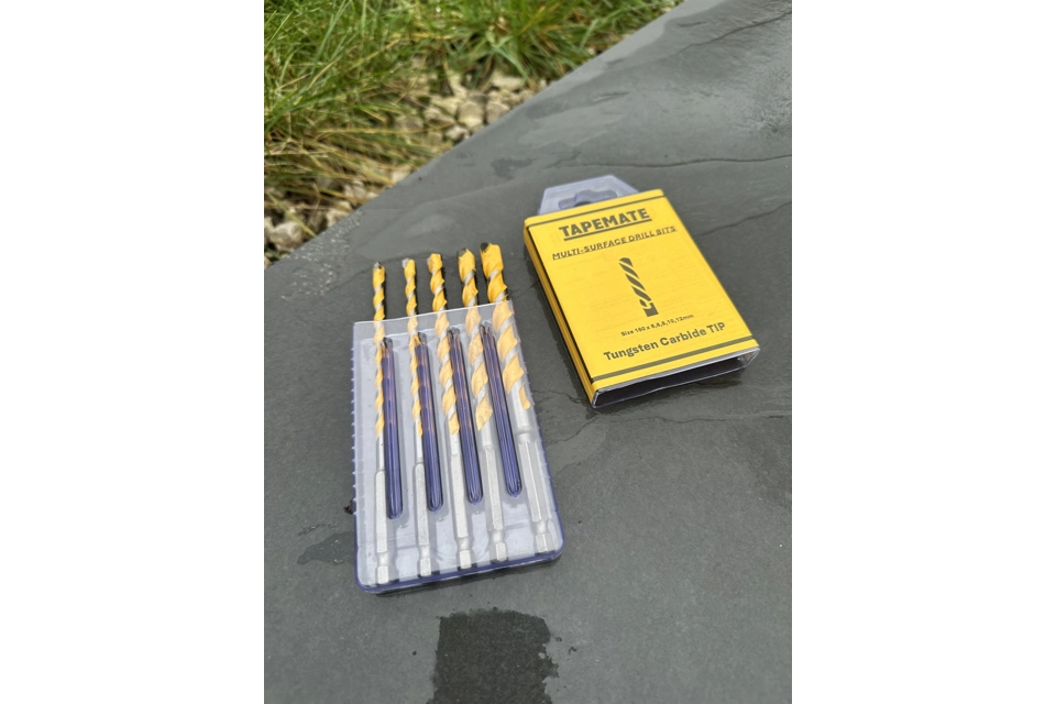 Multi Surface HEX SHANK IMPACT RATED DRILL BITS. 8 pack si..