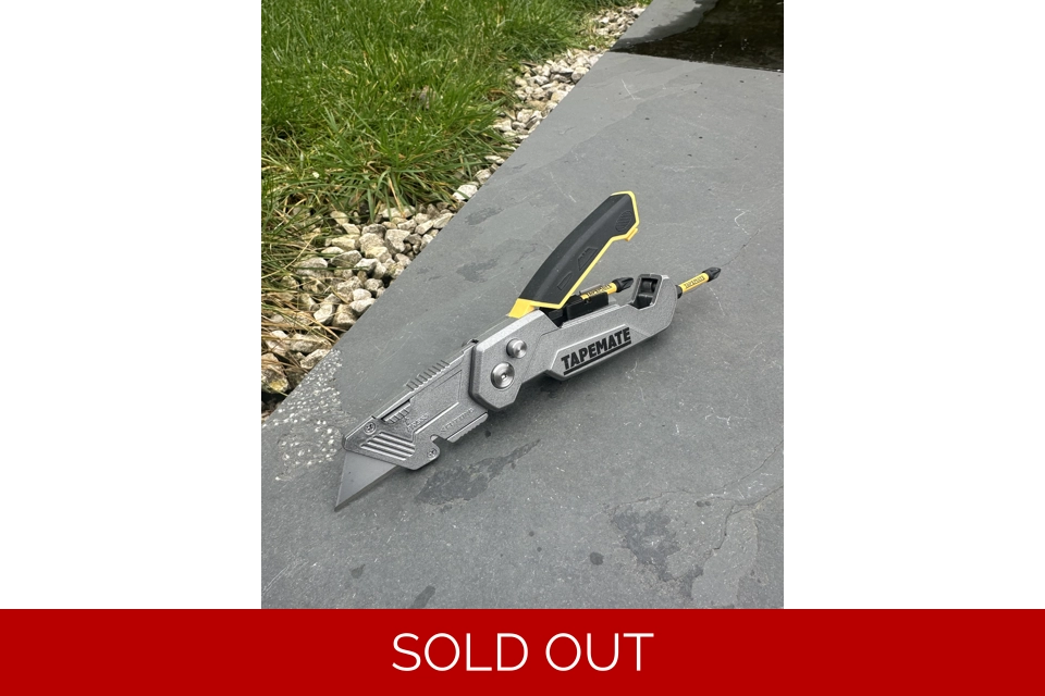 Tapemate SK5 BLADE Utility Knife with integrated screwdriver