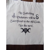 Tote Bag - No Soliciting