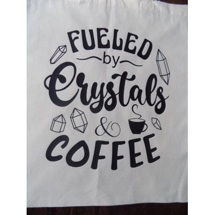 Tote Bag - Crystals & Coffee