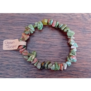 Green Jasper Chipped Se..