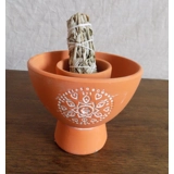 Large Natural Terracotta Hand Finished..