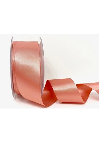 Berisfords Rose Gold Satin Ribbon 35mm x 50m