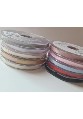 Eleganza 6mm Satin Ribbon - 20m Reels
