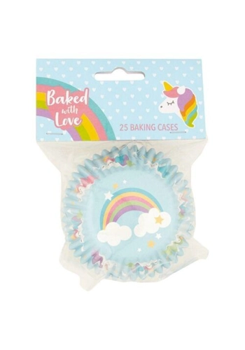 Unicorn Foil Baking Cases x 25