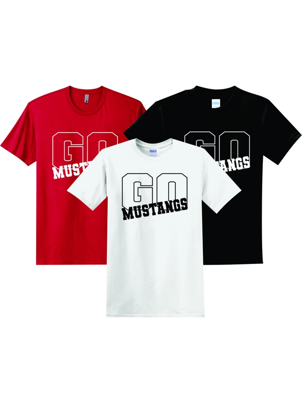 Adult and Ladies "GO" T-Shirts