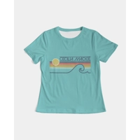 sunset collection women's Tee - Blue