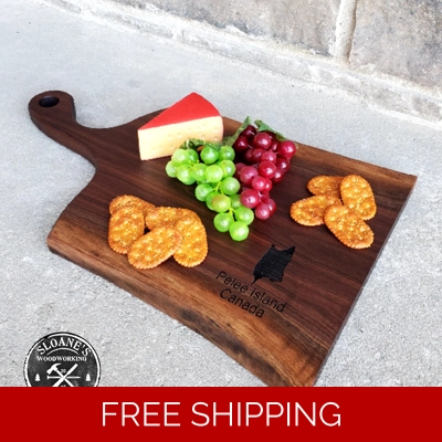 Live Edge Walnut Charcuterie Board Set!