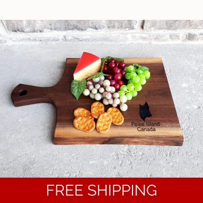 Live Edge Walnut Charcuterie Board Set!