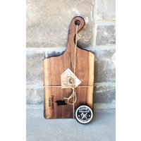 Live Edge Walnut Charcuterie Board Set!