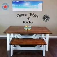 Dining Kitchen Tables with Benches - Contact for Quote