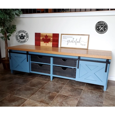 Farmhouse Storage Bench Unit - Contact for Quote Farmhouse Storage Bench Unit - Contact for Quote