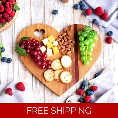 Heart Charcuterie Boards