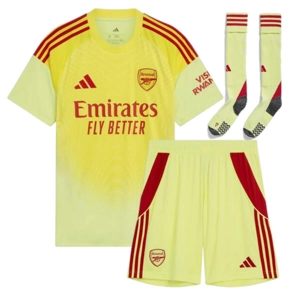 Arsenal Yellow Goalkeeper Replica personalised Adult Shirt or Kids kit GK keeper