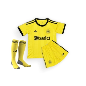 Newcastle United Yellow Goalkeeper Replica personalised Adult Shirt or Kids kit GK Keeper