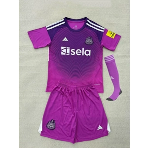 Newcastle United Purple Goalkeeper Replica personalised Adult Shirt or Kids kit GK keeper