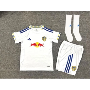 Leeds United Home Replica Personalised Adult Shirt or Kids kit