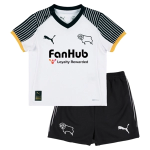 Derby County Home Replica Personalised Adult Shirt or Kids kit