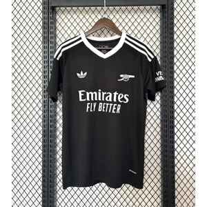 Arsenal Black Goalkeeper Replica personalised Adult Shirt or Kids kit Gk keeper