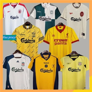 Liverpool retro Away Selection adult and youths personalised replica shirt