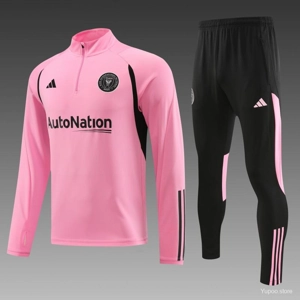 Inter miami pink Half Zip Jacket Tracksuit