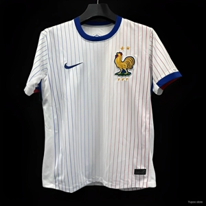 France Away White Replica personalised Shirt