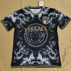 Italy Designer Versace Black Replica personalised Shirt