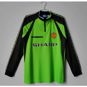 Manchester United 1998-99 treble winning Goalkeeper Retro personalised replica shirt