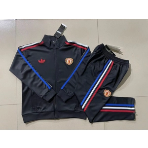Manchester United retro full Zip Jacket Tracksuit man Utd