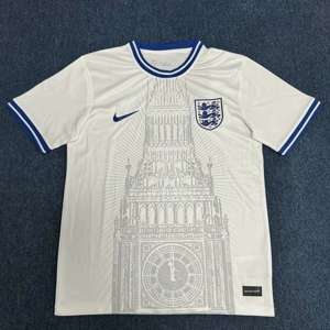 England Big Ben White Replica personalised Shirt