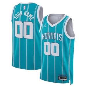 Charlotte Hornets Teal Basketball Replica Vest