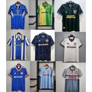 Manchester United retro Away Selection adult and youths personalised replica shirt