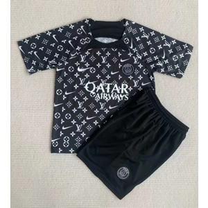 PSG Designer LV Black Replica personalised Shirt