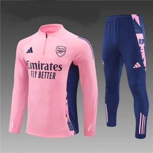 Arsenal pink Gunners Half Zip Jacket Tracksuit