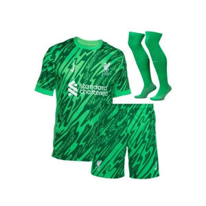 Liverpool Green Goalkeeper Replica personalised Adult Shirt or Kids kit GK keeper