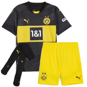 Borussia Dortmund Away Replica Personalised Adult Shirt or Kids kit