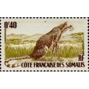 French Somali Coast  1958,  0.40