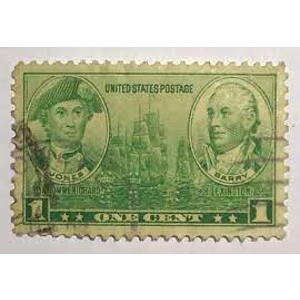 1936  United States  1 cent  used