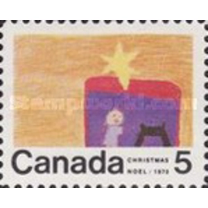 1970  Canada  5 cents  Used