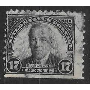 1925  United States  17 cents  used