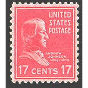 1938  USA   17 cents  Used