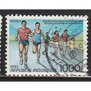 Indonesia 1993 1000 sen