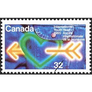 Canada       1985    32 cents  USED