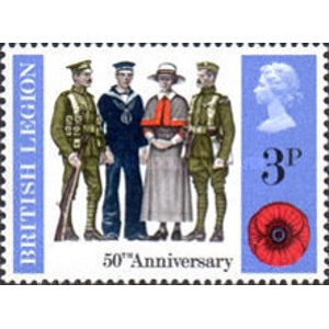 1971 Great Britain 3 p