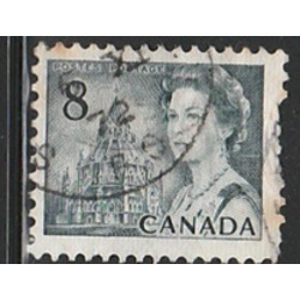 1971 Canada 8 cents used. HB