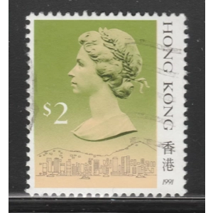 1991 Hong Kong 2 $ Used