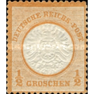 1872   ½Gr. orange