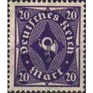 1922  20 mark   USED